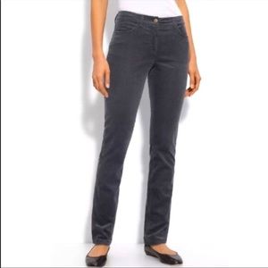 Eileen Fisher Soft Corduroy Straight Leg Pants Sml